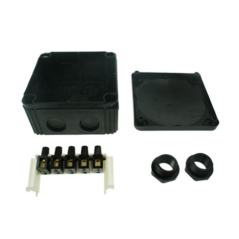 ip65 junction box black|screwfix ip65 connector box.